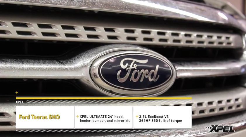  Ford Taurus | Ford's EcoBoost-ed Taurus SHO get's Paint Protection Clear Bra