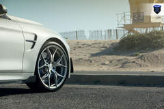 BMW M4 - White Front Wheel Shot