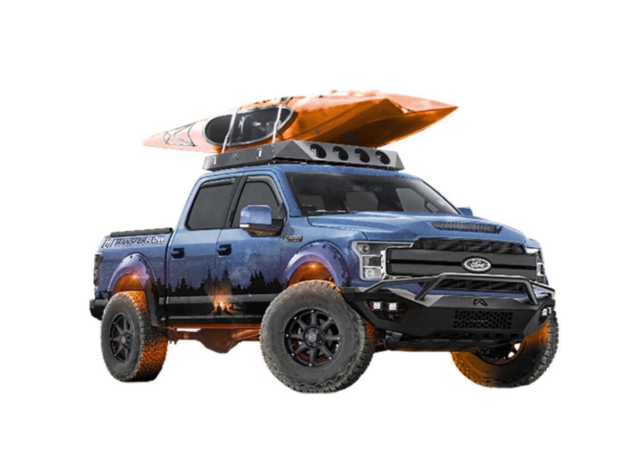 2018 Ford F-150 | 2018 Ford F-150 4x4 SuperCrew by Transfer Flow - Rendering FordSEMA