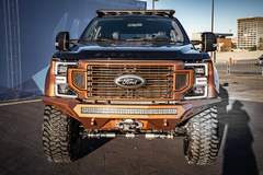 2020 Ford F-350 Crew Cab XLT FX4 by BDS Suspension - head on front shot