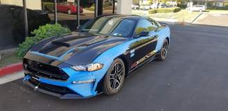 2019 Ford Mustang GT Fastback By California Pony Cars - Taping for paint