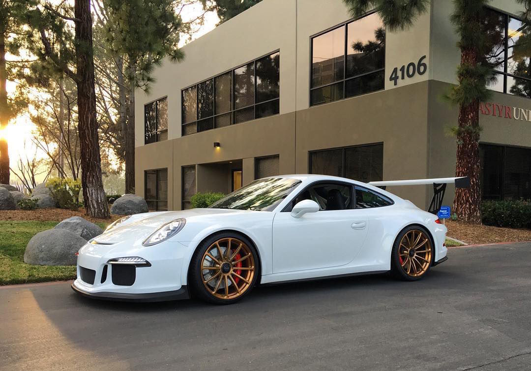 2016 Porsche 911 | Scottie B's Porsche 991 GT3 Super Street Cup on Forgeline One Piece Forged Monoblock GT1 Wheels