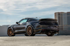 2019 Ford Mustang GT Fastback by CJ Pony Parts - Las Vegas Rear Shot FordSEMA