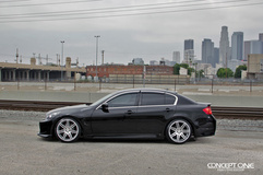 '10 Infiniti G35 on Concept One CSM7's