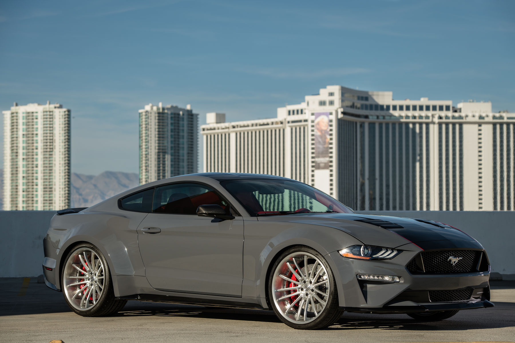 2019 Ford Mustang | 2019 Ford Mustang GT Fastback by CGS Motorsports - Vegas Side Shot FordSEMA