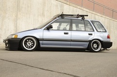 Ruff Racing R358's on '88 Honda Civic