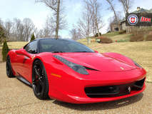 Ferrari 458 on HRE P107