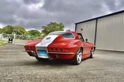 Jimmy Page’s 1964 Corvette on Forgeline One Piece Forged Monoblock CF1 Wheels
