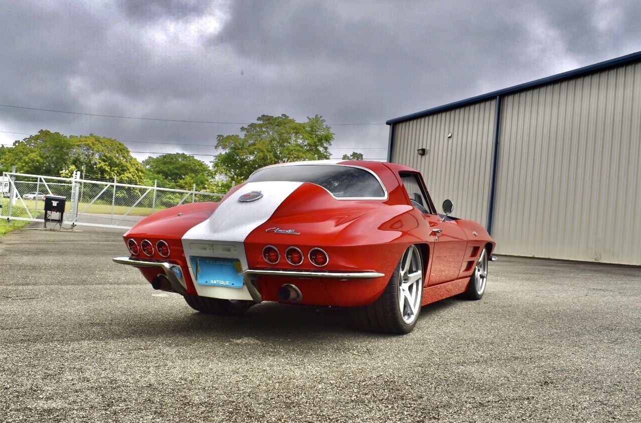 1964 Chevrolet Corvette Stingray | Jimmy Page’s 1964 Corvette on Forgeline One Piece Forged Monoblock CF1 Wheels