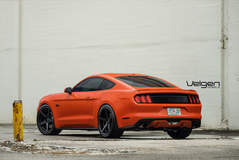 Competition Orange Mustang GT | Classic5 Satin Black