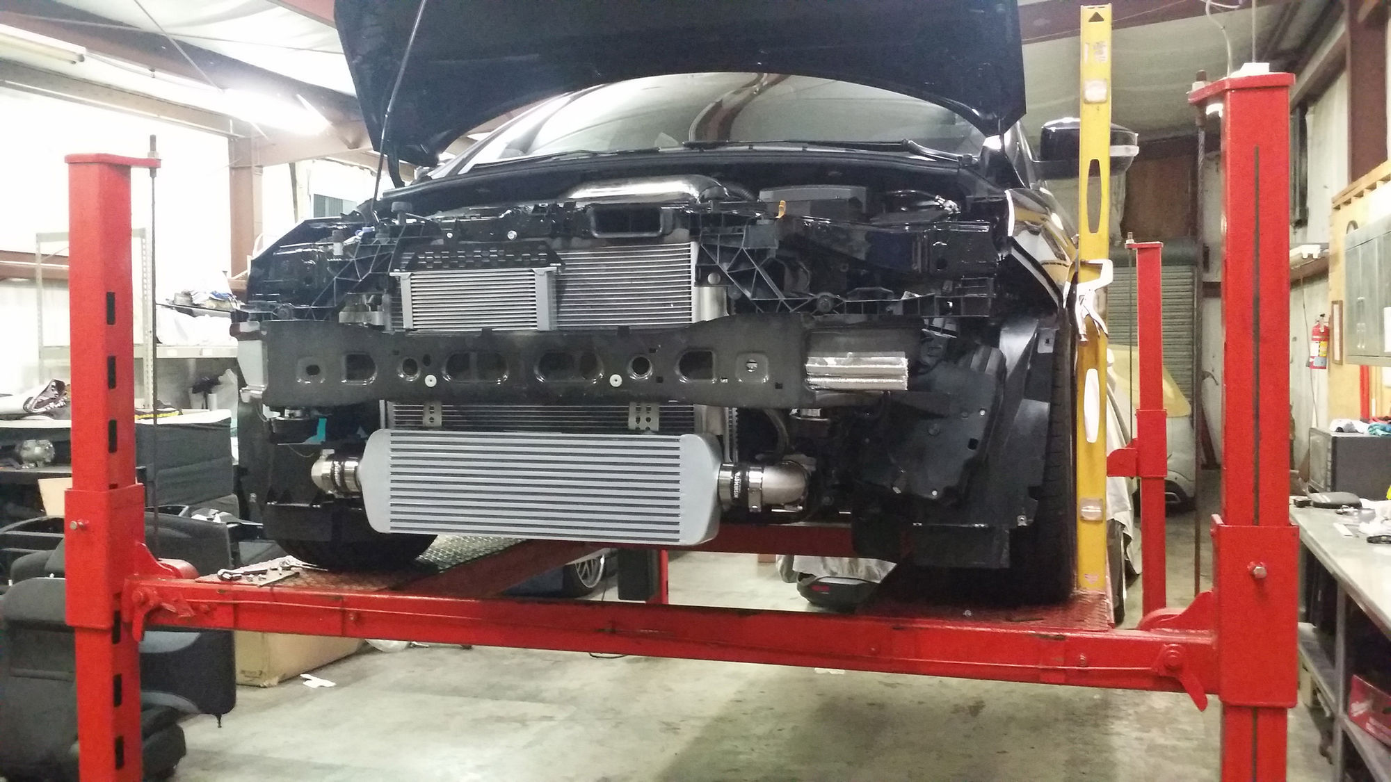 2016 Ford Focus ST | 2016 Ford Focus ST By Blood & Grease - Intercoolers installed