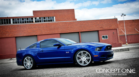 '14 Ford Mustang on Concept One CSM7's