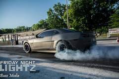 Spade Kreations Camaro on Forgeline DS3 Wheels Dragstrip Burnout