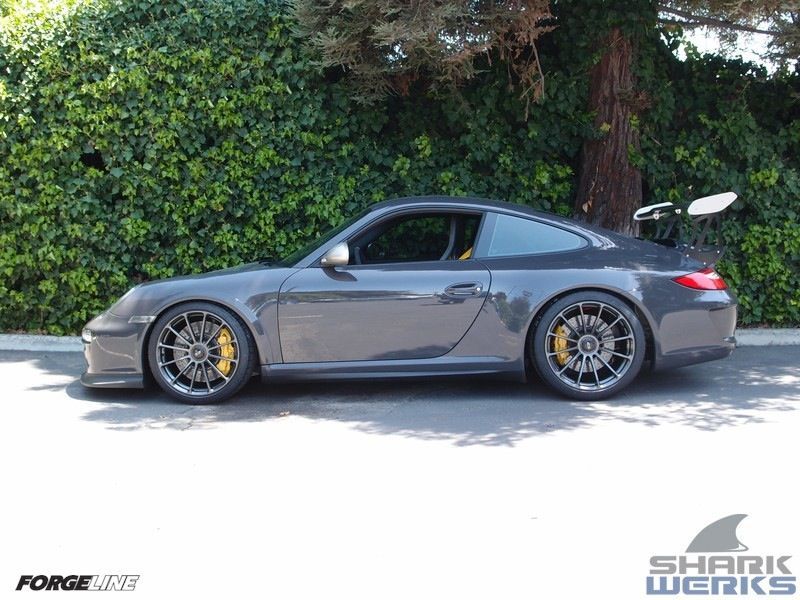 2010 Porsche 911 | Sharkwerks Porsche GT3RS on Forgeline One Piece Forged Monoblock GT1 Wheels
