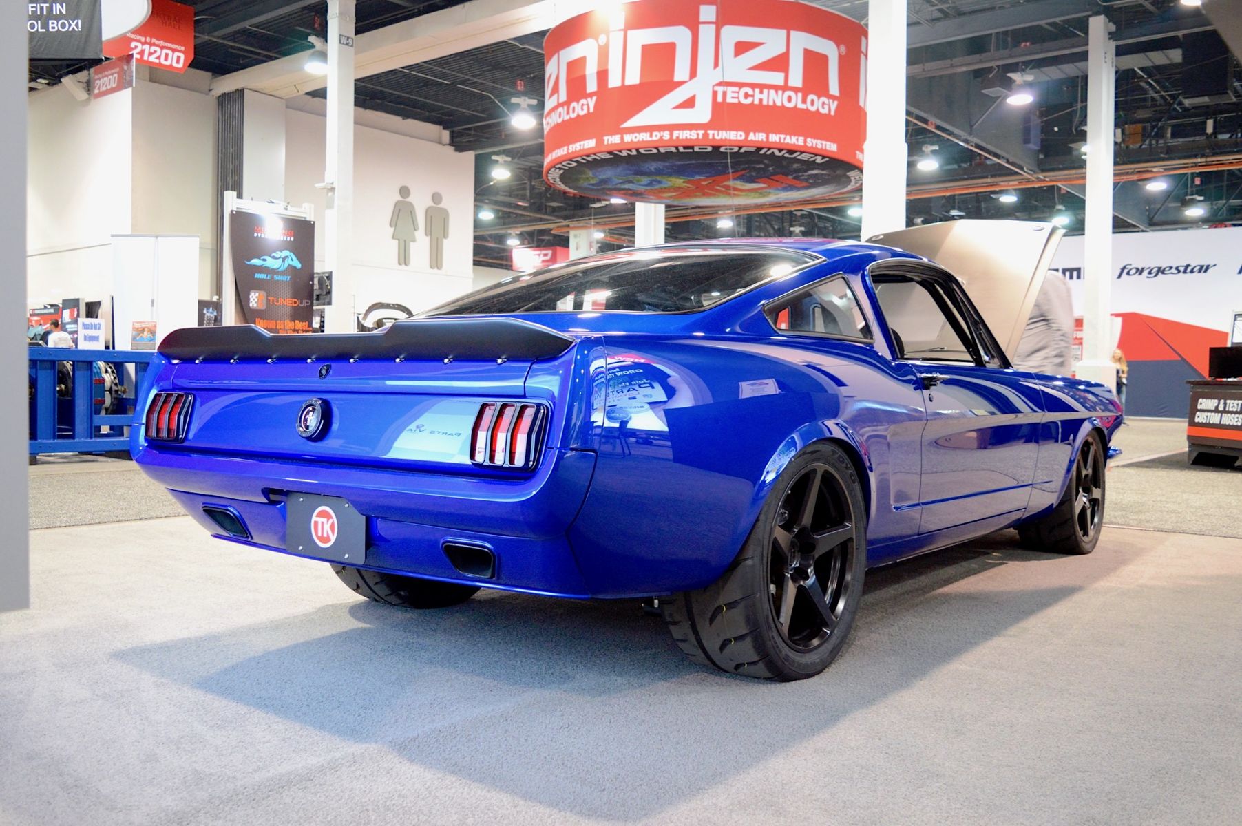 1965 Ford Mustang | Devious Stang on Forgeline One Piece Forged Monoblock CF1 Wheels
