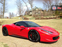 Ferrari 458 on HRE P107