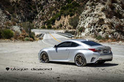 2015 Lexus RC350 F Sports Fitted With 20 Inch BD-23’s in Bronze w/ Chrome SS Lip