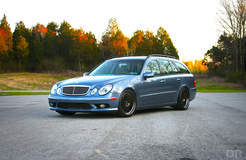 Open Road Tuning E500 Wagon on Forgeline LS3 Wheels