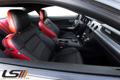 2017 Mustang GT Leather Interior By LeatherSeats.com