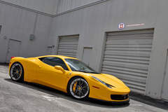 Ferrari 458 on HRE S104 