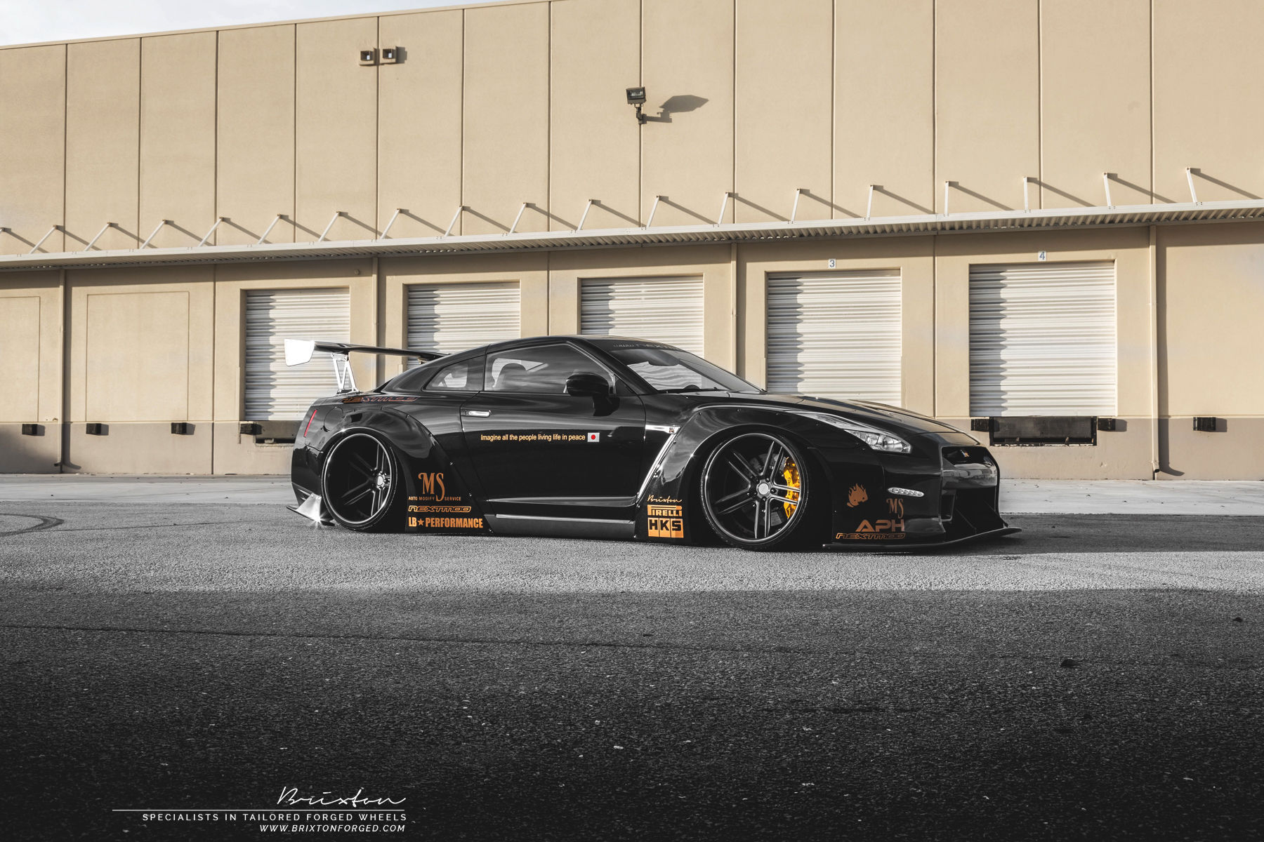 2015 Nissan GT-R | Brixton Forged - Liberty Walk GTR
