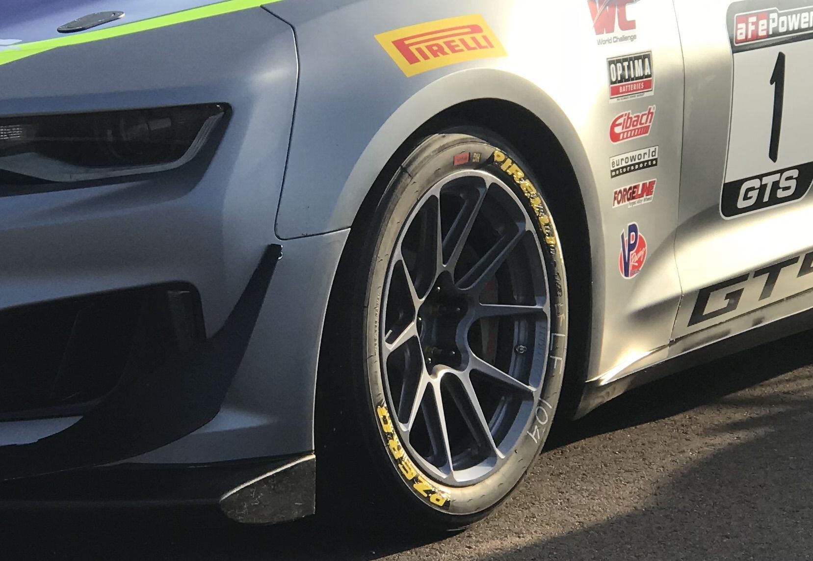 2017 Chevrolet Camaro | Aschenbach Scores Double Victory in Pirelli World Challenge Season Opener at St Pete on Forgeline One Piece Forged Monoblock GS1R Wheels