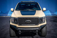 2019 Ford F-150 Lariat Sport SuperCrew 4X4 By DRAGG - high front head on shot 