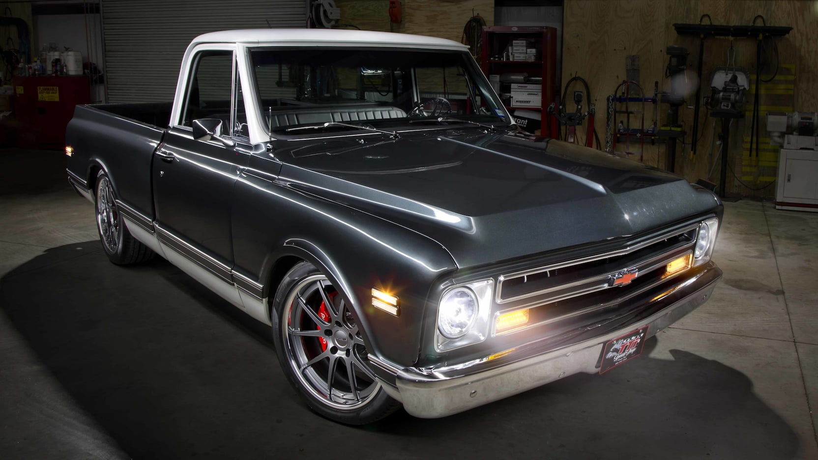 1968 Chevrolet C-10 | Edward Ron’s Pro Touring 1968 Chevrolet C-10 Pickup Truck on Forgeline Forged Three Piece GA3C Wheels