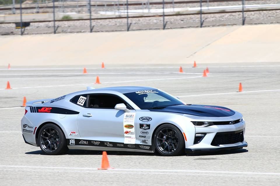 2017 Chevrolet Camaro | Jordan Priestley Wins Modern Muscle Class at NMCA West Autocross in the JDP Motorsports 6th Gen Camaro on Forgeline One Piece Forged Monoblock GA1R Wheels
