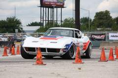 Ryan Mathews Wins NSRA Nationals Autocross in the Detroit Speed C3 Corvette on Forgeline GA3 Wheels