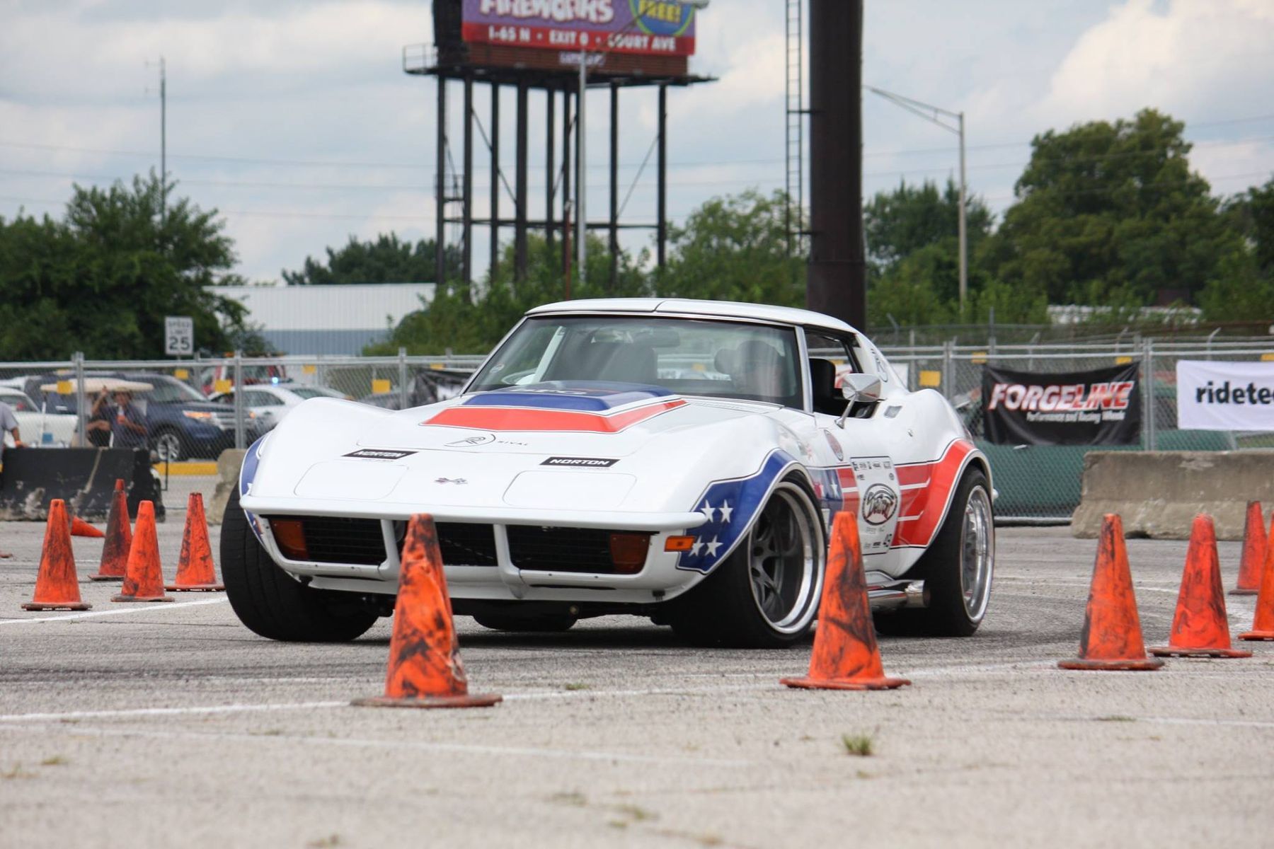 1972 Chevrolet Corvette Stingray | Ryan Mathews Wins NSRA Nationals Autocross in the Detroit Speed C3 Corvette on Forgeline GA3 Wheels