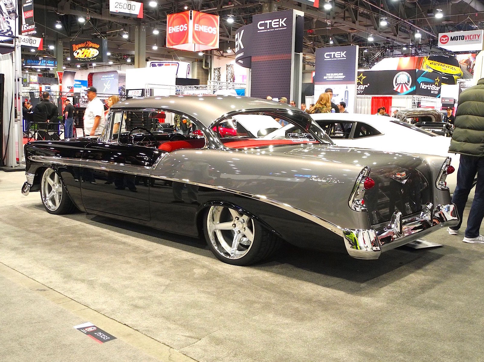 1956 Chevrolet Bel Air | Chris Holstrom Concepts '56 Bel Air on Forgeline CF3C Wheels - SEMA Show Photo