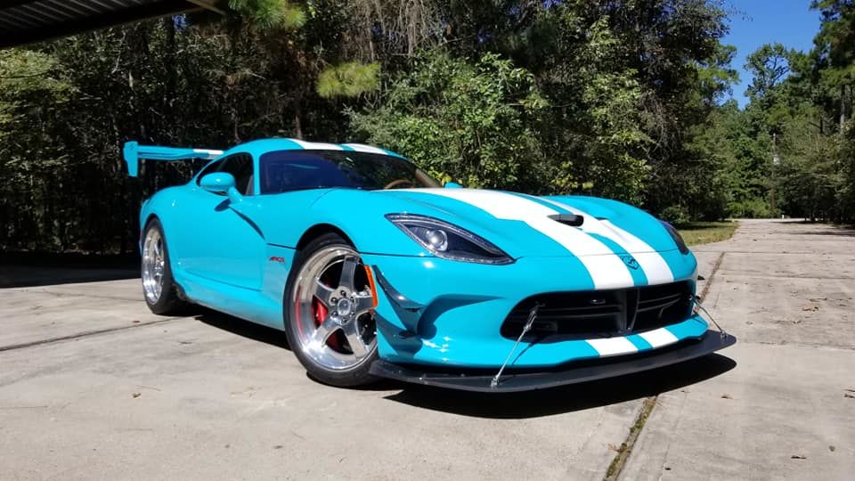 2017 Dodge Viper | Deviate Motoring Dodge Viper ACR on Forgeline CA3P Wheels