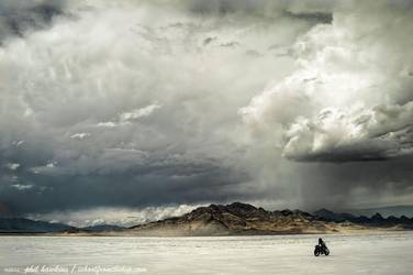 Storm On The Salt Flats