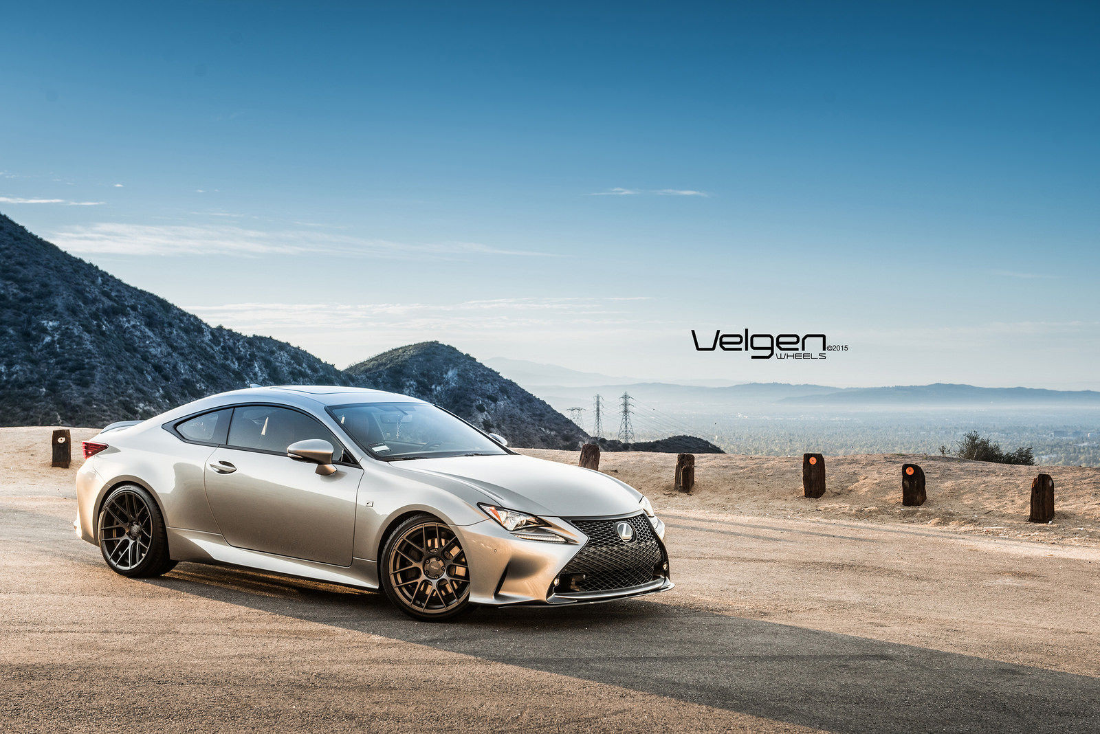 2015 Lexus RC 350 | Lexus RC350 F-Sport on Velgen Wheels VMB7 - Coastal Haze
