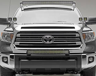 Front Roof LED Light Bar Mounting Kit Combo with 50? LED Light Bar and Wiring Harness