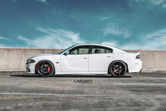 Dodge Charger SRT8 on Velgen Wheels Classic5 Satin Black 22x9 & 22x10.5 