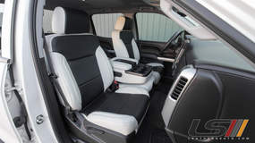 2016 Chevy Silverado Interior By LeatherSeats.com