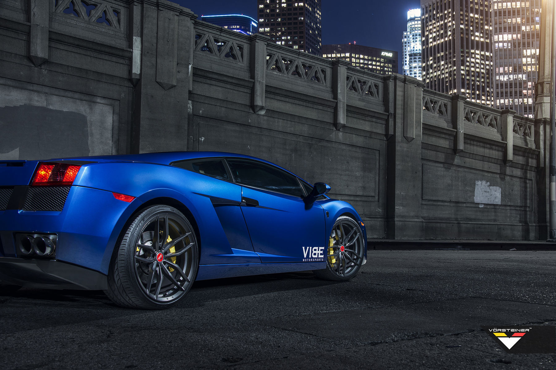 2006 Lamborghini Gallardo | 2006 Lamborghini Gallardo on Vorsteiner V-FF 105 Wheels - City Lights