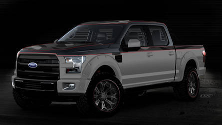 2016 Ford F-150 | 2016 Ford F-150 Lariat SuperCrew by CGS Performance Products - Rendering #FordSEMA