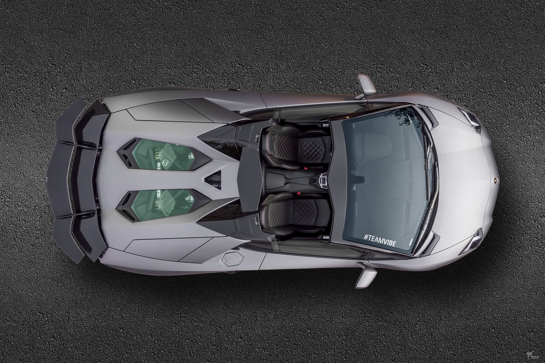 2016 Lamborghini Aventador | Lamborghini Aventador LP700 Vorsteiner Zaragoza Edizione - Top View