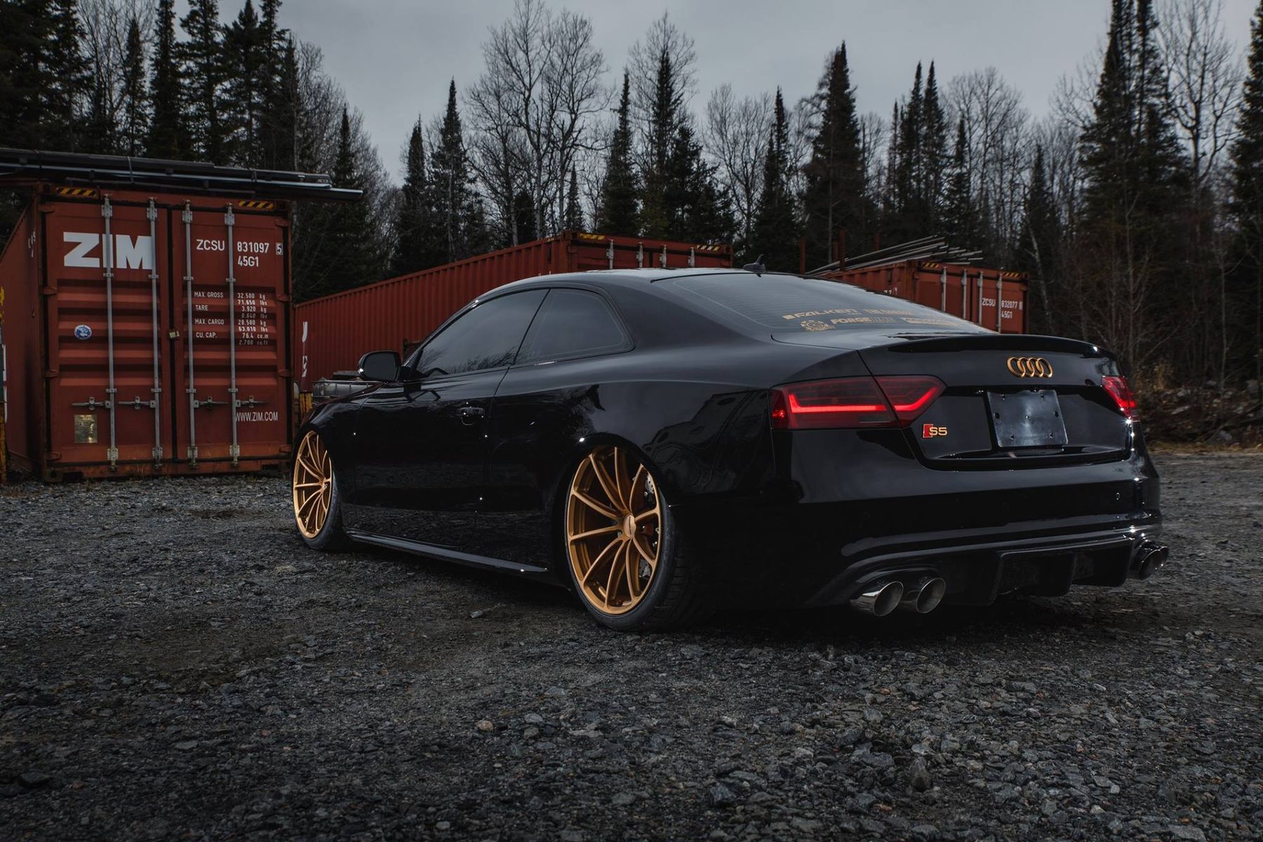 2016 Audi S5 | Prostate Cancer Canada's Bagged Audi S5 Coupe on Forgeline One Piece Forged Monoblock GT1 5-Lug Wheels