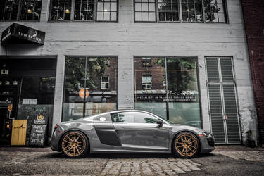 2012 Audi R8 | Audi R8 V10 / Brixton Forged M53 Targa 