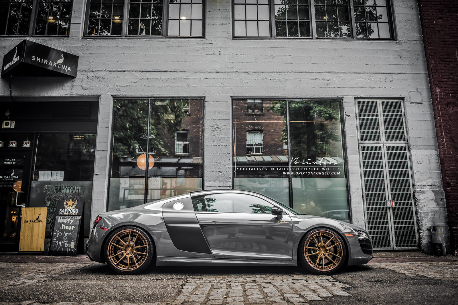 2012 Audi R8 | Audi R8 V10 / Brixton Forged M53 Targa 