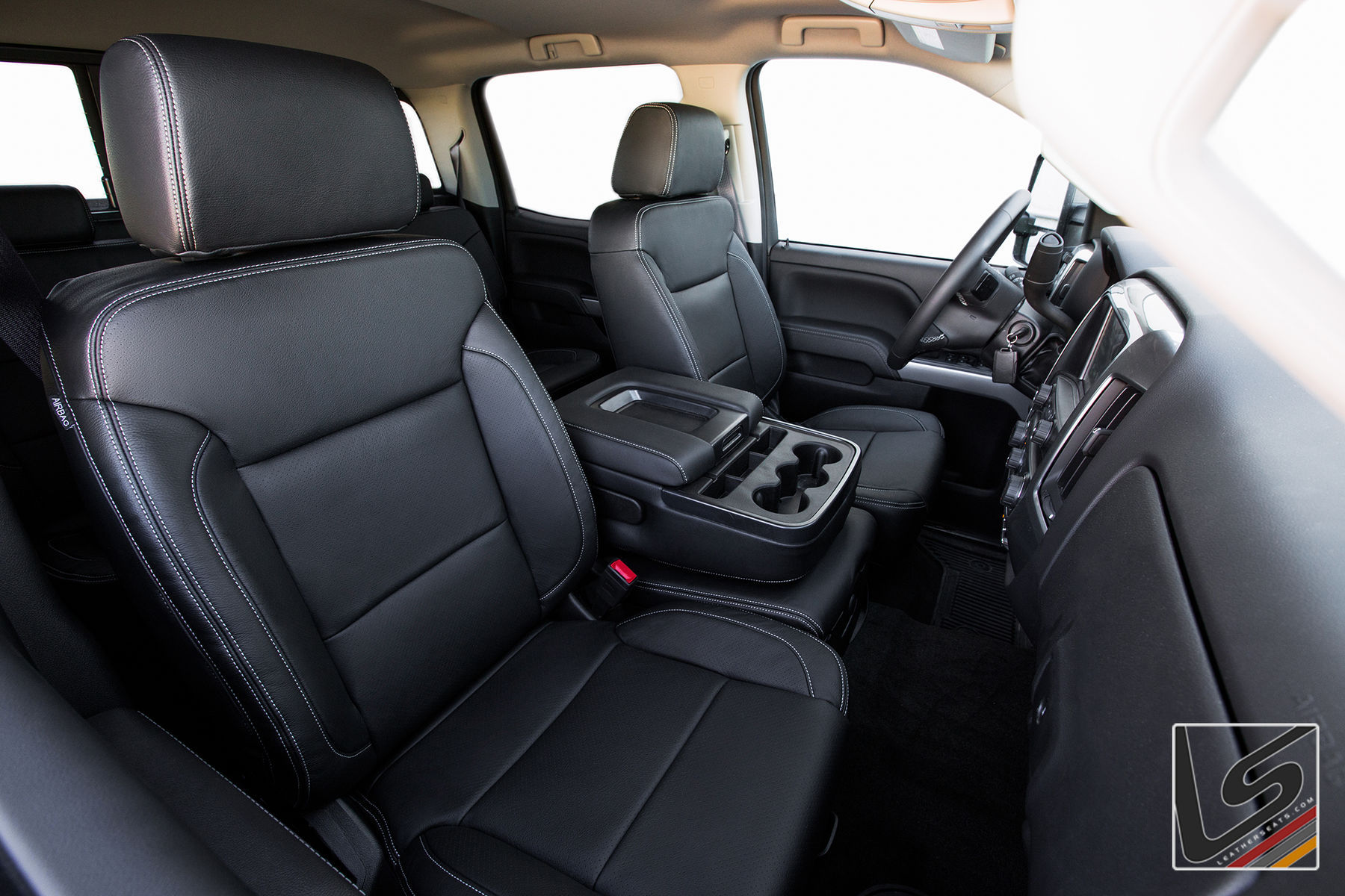 2016 Chevrolet Silverado 1500 | 2016 Chevy Silverado Interior By LeatherSeats.com