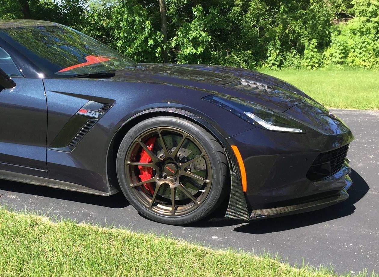 2015 Chevrolet Corvette Z06 | Schwartz Performance C7 Z06 on Forgeline GA1R Open Lug Cap Edition Wheels