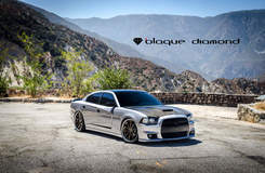2014 Dodge Charger Fitted With 22 Inch BD-23’s in Bronze w/ Chrome SS Lip