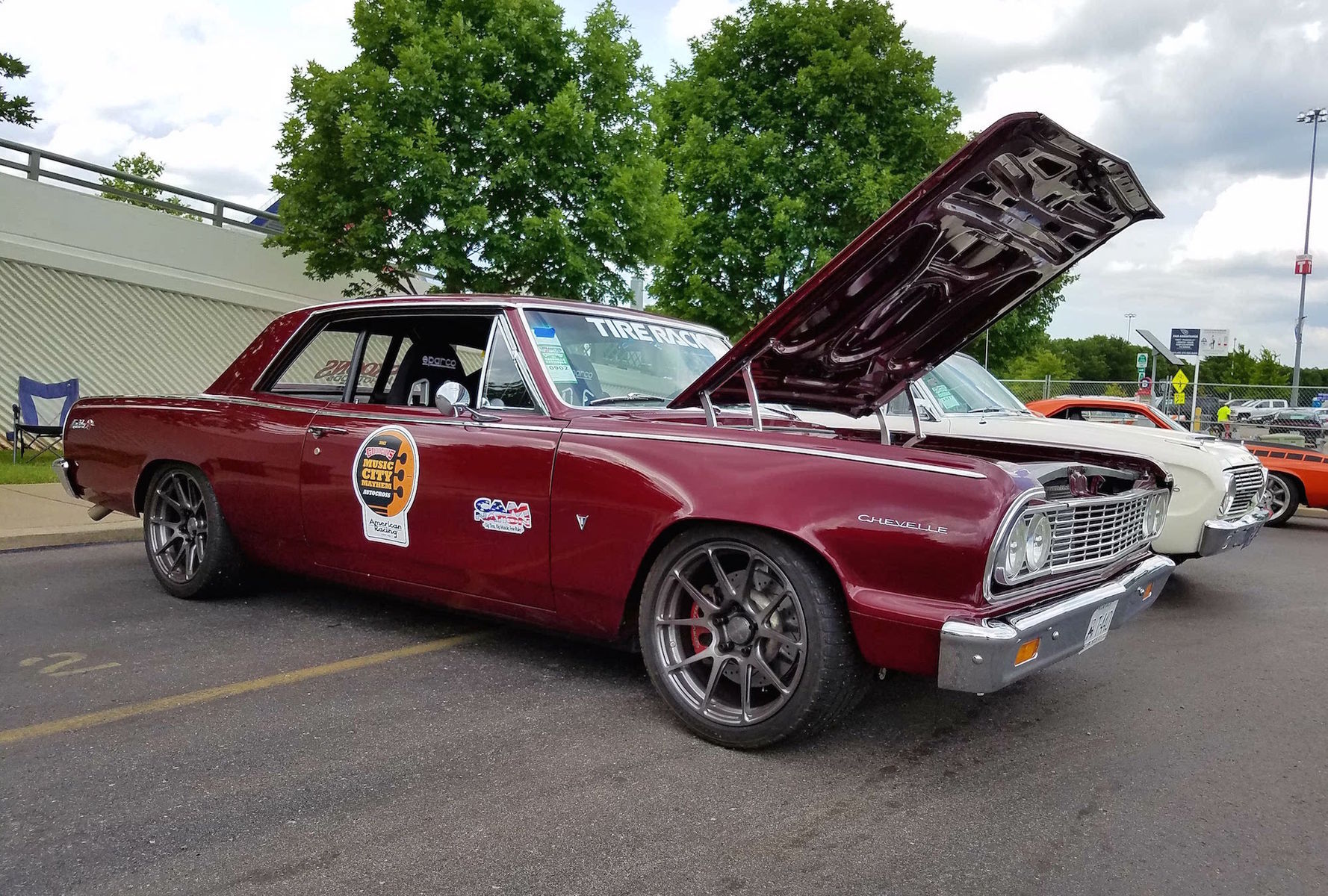 1964 Chevrolet Chevelle | John Crouse's Skoons Hot Rods '64 Chevelle SS on Forgeline One Piece Forged Monoblock GA1R Open Lug Wheels