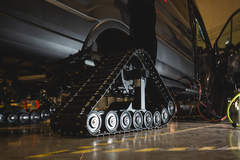 2020 Ford Transit AWD by Christopher Polvoorde - snow tracks