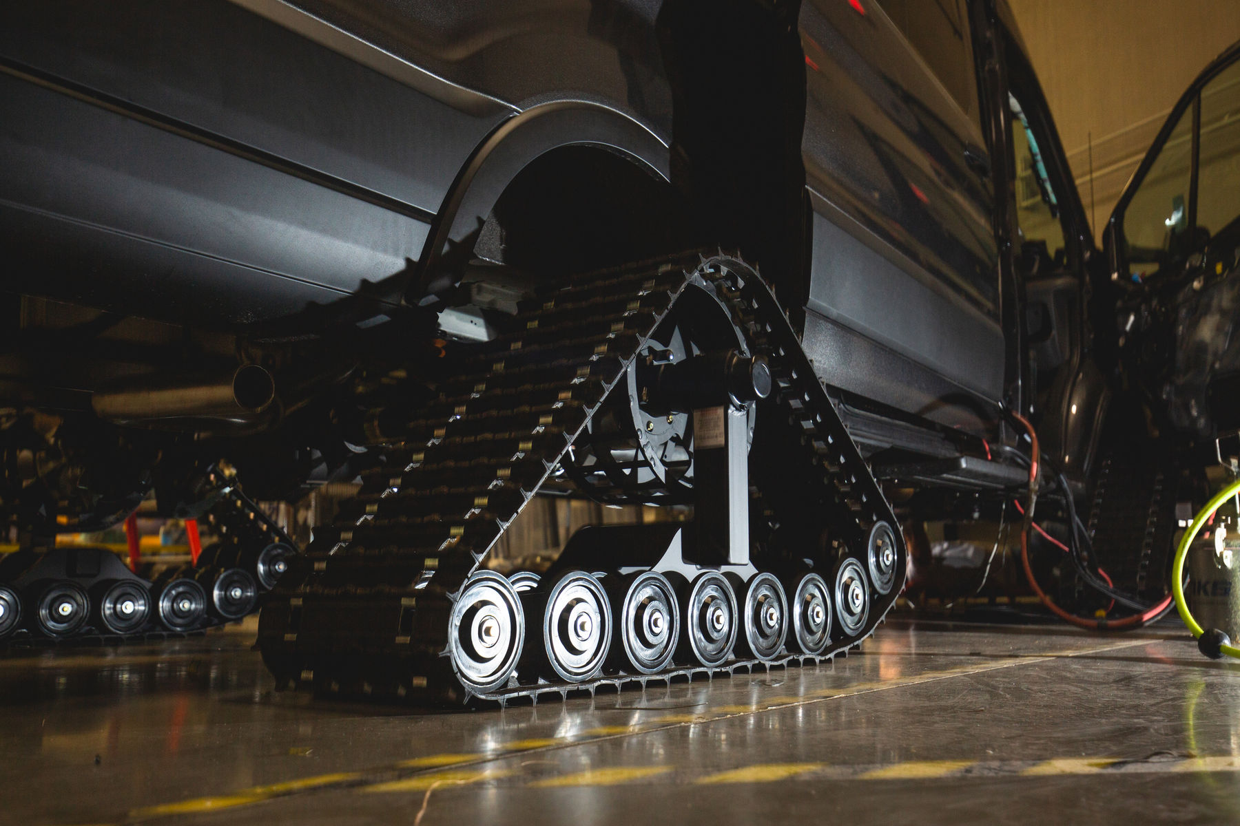 2020 Ford Transit Connect | 2020 Ford Transit AWD by Christopher Polvoorde - snow tracks